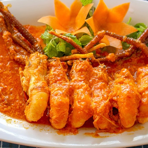 Tôm càng xanh sốt trứng muối