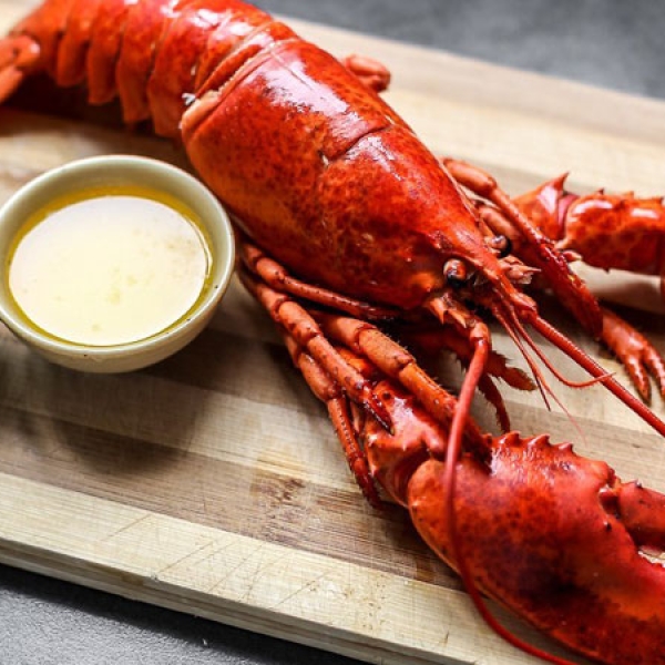 Tôm hùm Alaska hấp