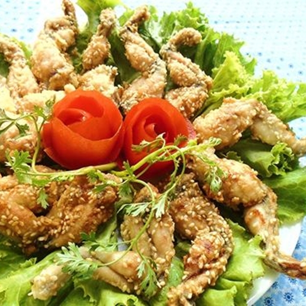 Ếch chiên giòn