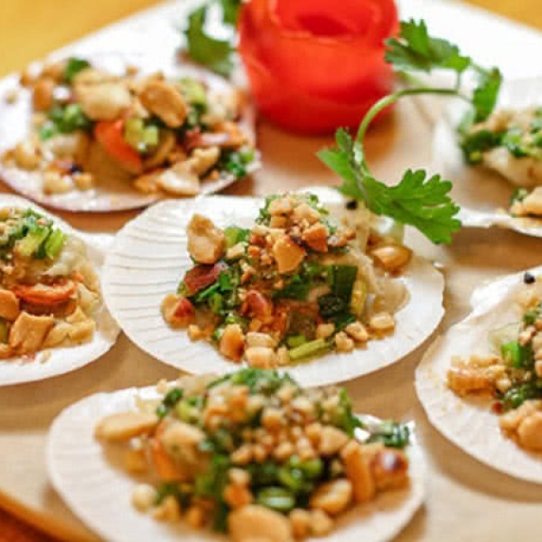 Sò dương nướng muối ớt