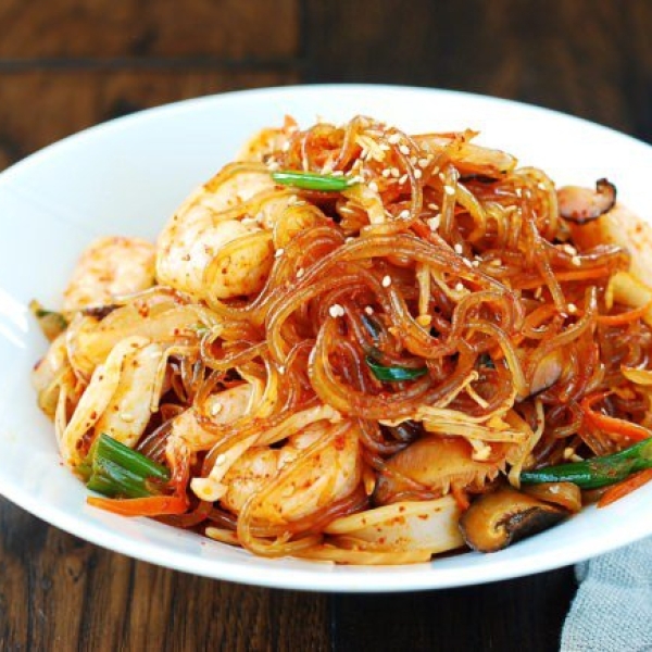 MIẾN XÀO HẢI SẢN 