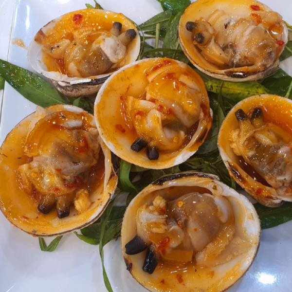 Sò tộ nướng muối ớt