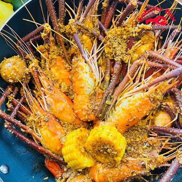 Tôm càng xanh sốt bơ bắp